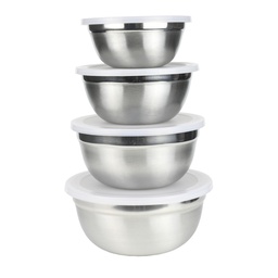 [70418] Chef Craft Mixing Bowl Set, Stainless Steel