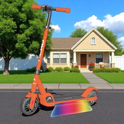 [SGH02305S08-OG] Electric Scooter, Orange