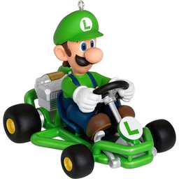 [370200984P] Carrera Nintendo 2.4GHz Mario Kart Pipe Kart, Luigi