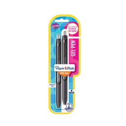[1951634] Paper Mate InkJoy Retractable Gel Pens Medium Point Black, 2 Count