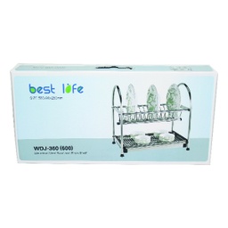 [RH23-005F/ZY-132 / HHKC-RACK-01001 / RH23-005F] Royal Homes Dish Rack 22 In. SS