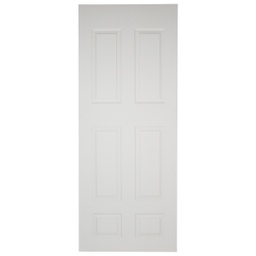 [11709] Royal Homes HDF 6 panel interior hollow door 32In.