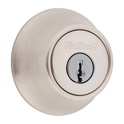 [96600-687 96600-669] Kwikset 660 Single Cylinder Deadbolt Satin Nickel