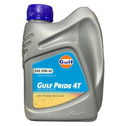 [A-1300-1] ****Gulf Pride Motorcycle Oil 20W-50 1 Litre