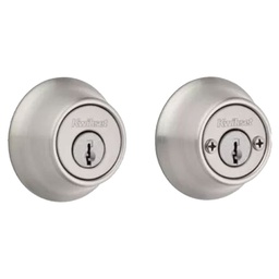 [96650-499 L457785] Kwikset 665 Double Cylinder Deadbolt Satin Nickel