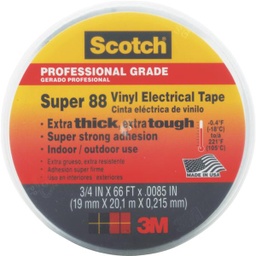 [06143BA-10] 3M Scotch Weather Resistant 3/4 In. x 66 Ft. Electrical Tape