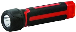 [BA38-60633-RED] Life Gear Storm Proof LED Flashlight &amp; Signal Light 4AA 200 Lm.
