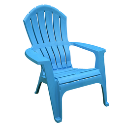 [8371-21-3700 / 258385] Adams RealComfort Resin Adirondack Chair Pool Blue