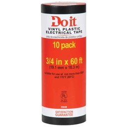 [556408] Do it General Purpose 3/4 In. x 60 Ft. Electrical Tape (10-Pack)