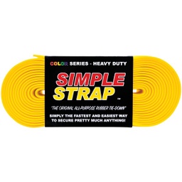 [SS2-YLW] Simple Strap 40 mm x 20 Ft. Yellow Heavy-Duty Tiedown Strap