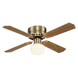 [78123] Westinghouse Casanova Supreme Ceiling Fan 42 In., Walnut/ Oak (C.F.M - 4410)