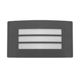 [46 02922-41] IKE LITE Outdoor Wall Lamp 1-Light Stainless Steel E27 40W