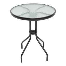 [RHCX-060/ZY-132 / RHCX-060 / HHHF-ODFN-01006] Royal Homes Table Round Cleartop 23.5 x 27.5 In. (60x70cm)