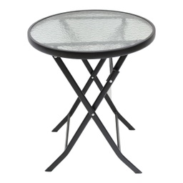 [RHTX30/ZY-132 / RHTX30 / HHHF-ODFN-01003] Royal Homes Folding Table Round 23.5 x 27.5 In. (60x70cm)