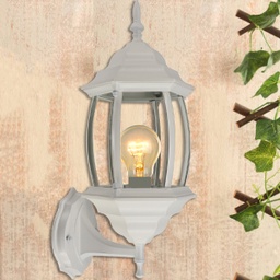 [HY-P4081 Bigger Size RHWL20821] Royal Homes Outdoor Wall Light White