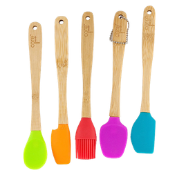 [15171 / 11210] Core Kitchen 5pc Bamboo Utensil Set, Crete