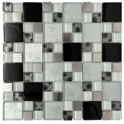 [RHM820 RHMM24139] Royal Homes Mixed Mosaic 11.8 x 11.8 x 0.31 In.