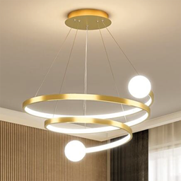 [9652-GOLD RHC25431] Royal Homes Chandelier 40W 3000K Gold