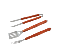 [625CK4002-M] ****Westinghouse 3pc BBQ Tool Set with Wood Handles