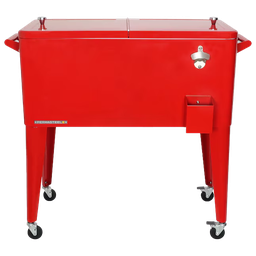 [PS-203-RD] Permasteel Cooler 80 Qt. Red