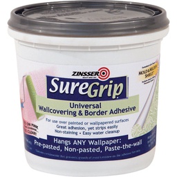 [2874] Zinsser SureGrip Universal Border &amp; Wall Covering Adhesive 1 Qt.