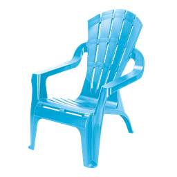 [352928/L230131P24] ProGarden Selva Adirondack Deep Comfort Chair, Blue/Turchese